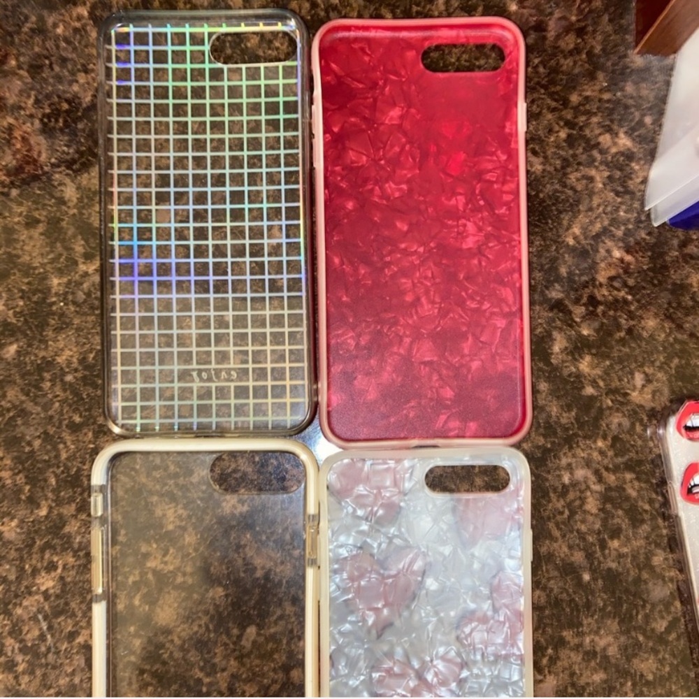 iPhone 6/7/8 PLUS cases (bundle of 4)